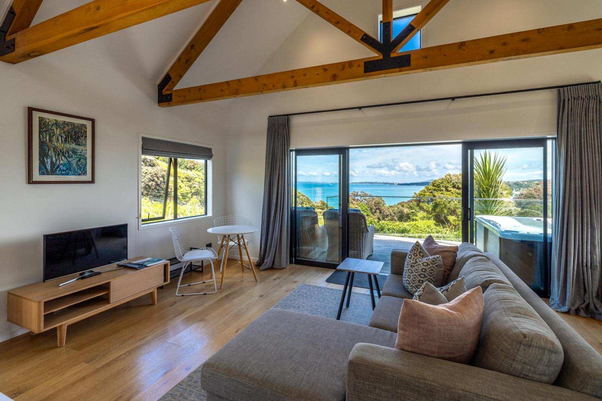 The Guest House At Te Whau Retreat - Stay Waiheke Omiha Exterior foto